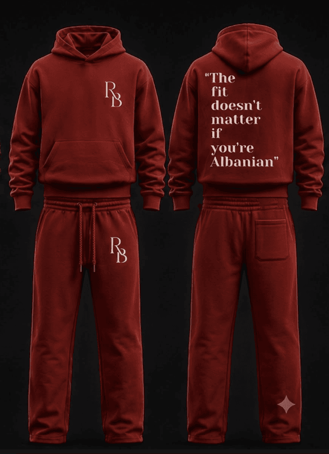 Krenari Tracksuit — Red